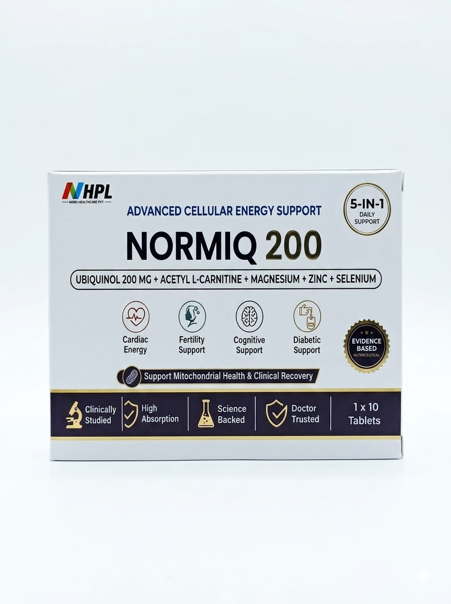NORMIQ 200 Advanced Mitochondrial Energy Formula